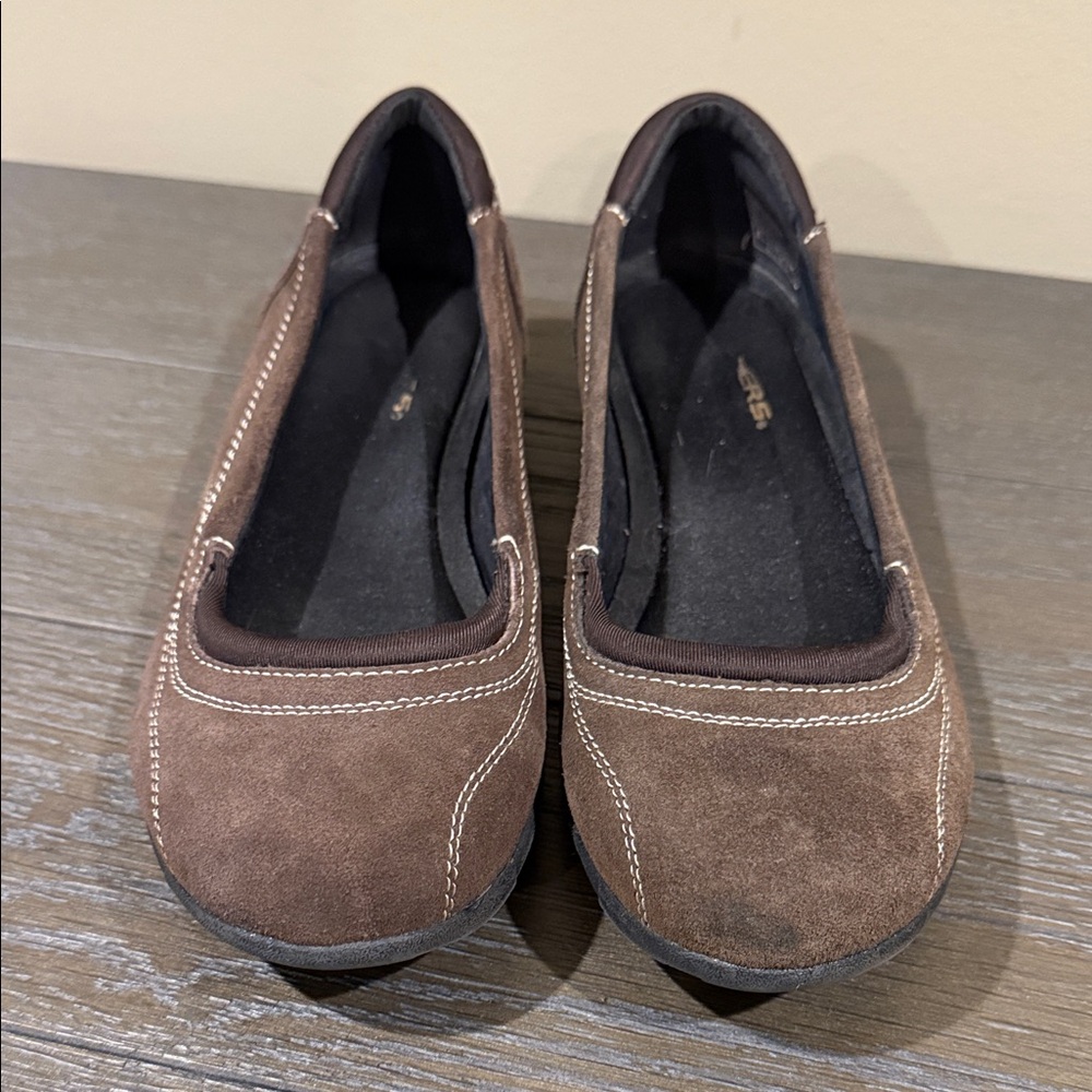 Skechers Brown Suede Women's Loafers